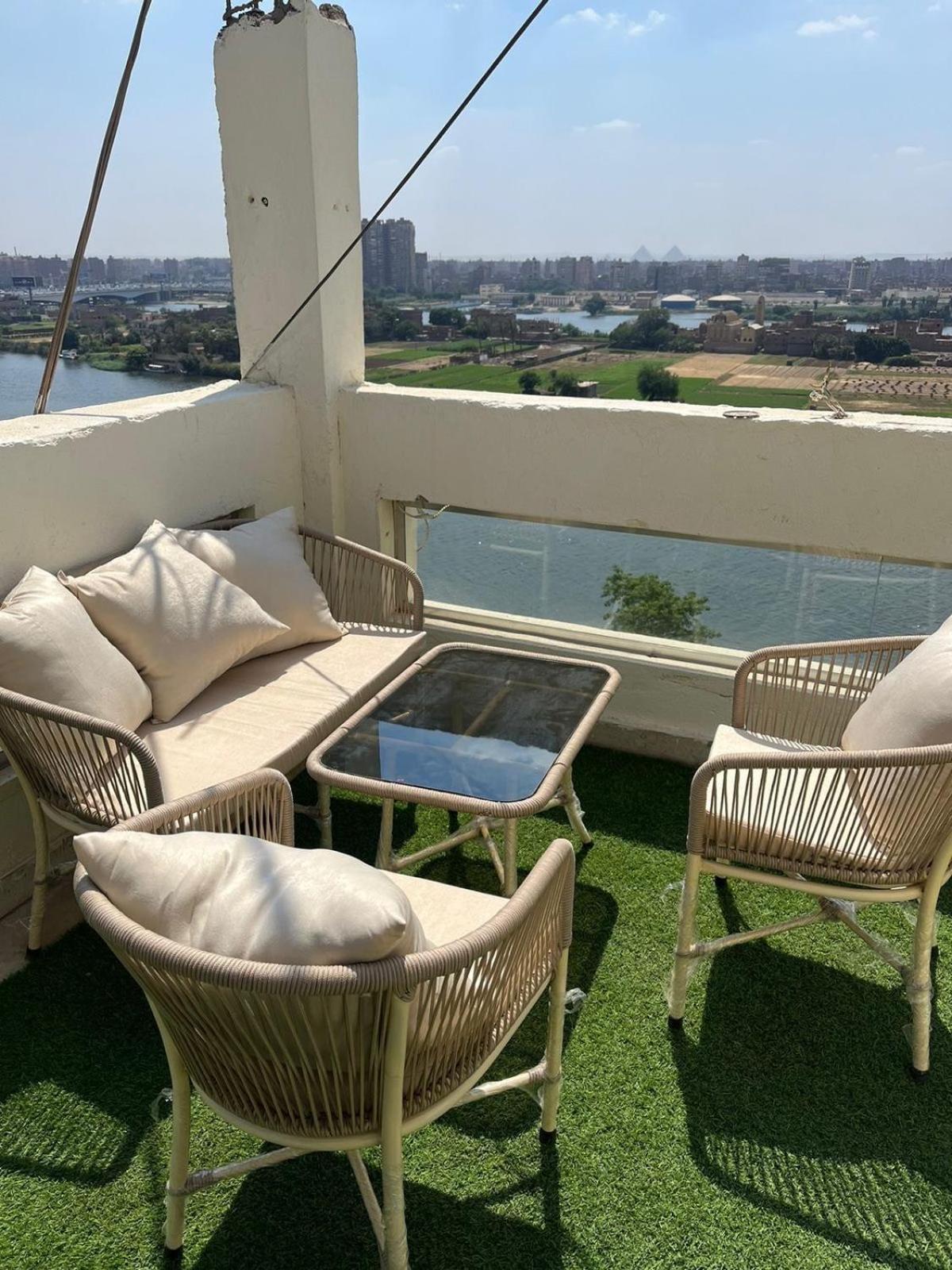Nile View Panoramic Balcony Il Cairo
